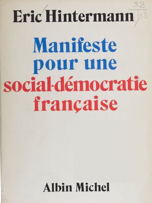 cover image of Manifeste pour une social-démocratie française